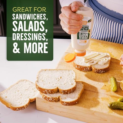 image for BetterBody Foods 11.25 Ounce Avocado Oil Mayonnaise Squeeze Bottle, Gl