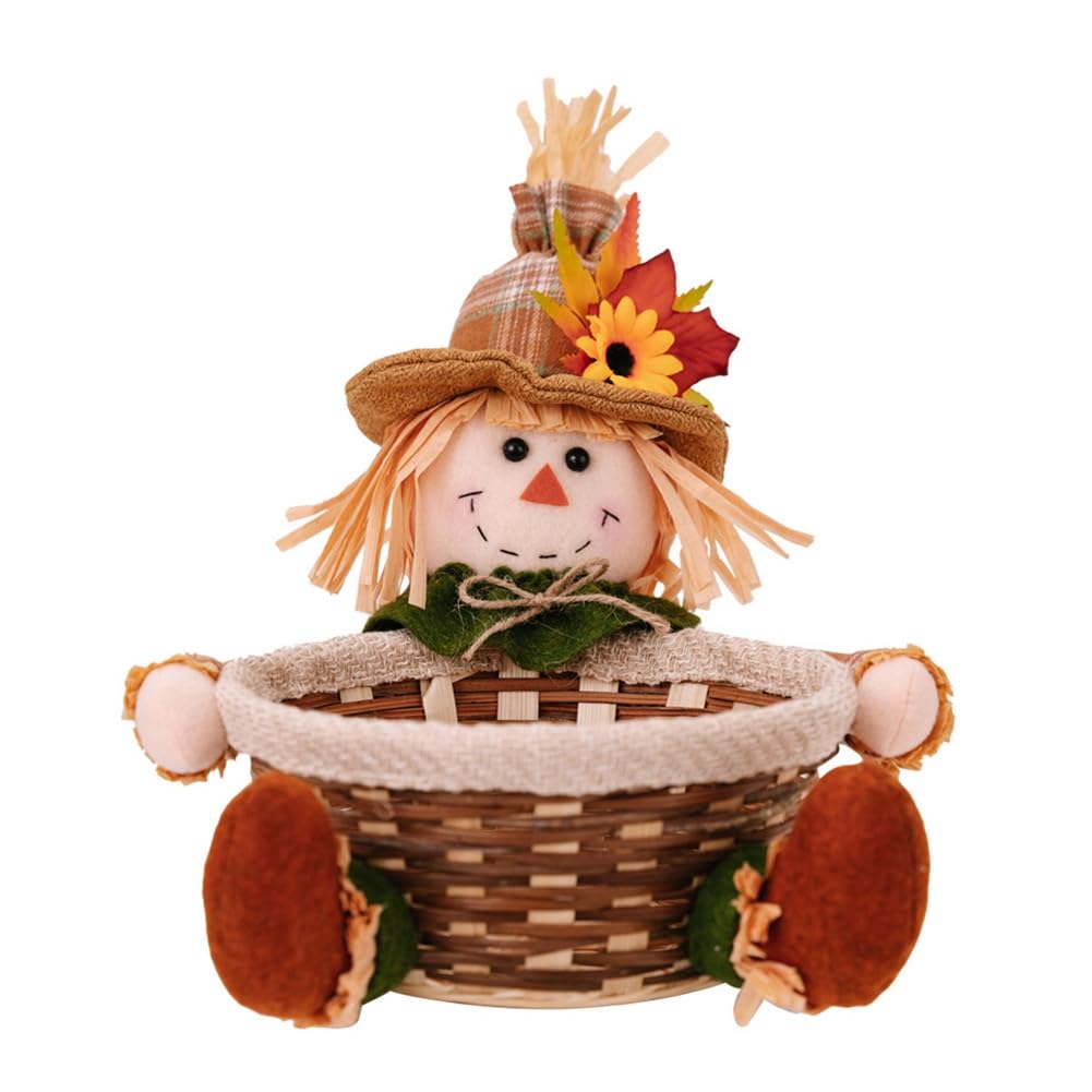 Osmond Harvest Season Doll Candy Basket Fruit Basket Cute Doll Decoration Autumn Decoration Doll B