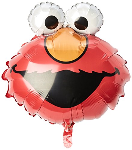 Image of Anagram International Elmo Head Packaged Party Balloons, 20", Multicolor