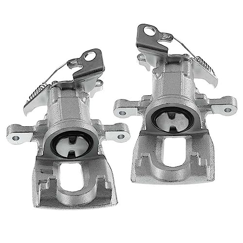 Frankberg 2x Pinza de freno Eje trasero izquierdo derecho Compatible con Mondeo III B5Y 2004-2007 Mondeo III Berlina B4Y 2004-2007 Replace# 1504907 1504906