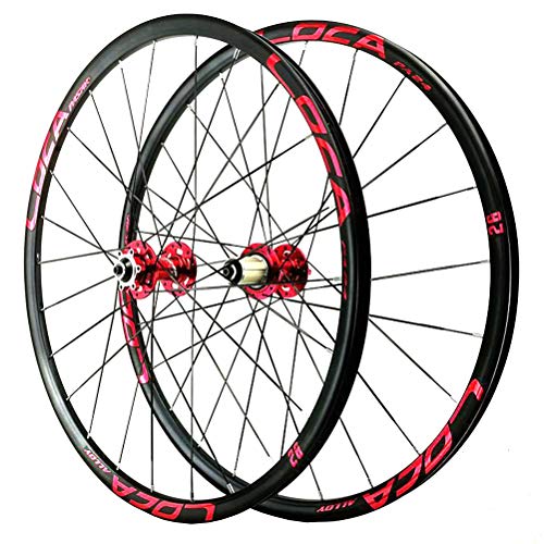 Mountainbike Laufradsatz 26/27.5 Zoll Räder Scheibenbremse Ultraleicht Leichtmetall-MTB Felge Schnelle Veröffentlichung QR 8-12 Geschwindigkeit 24