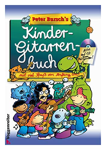 Voggy’s Kindergitarren-Set 1/2 - Gitarre für Kinder ab 6 Jahren im Komplettset mit Zubehör auch geeignet für Anfänger, natur