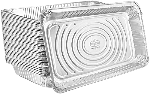 Aluminum pans full size 21x13 deep foil pans (100 pack)