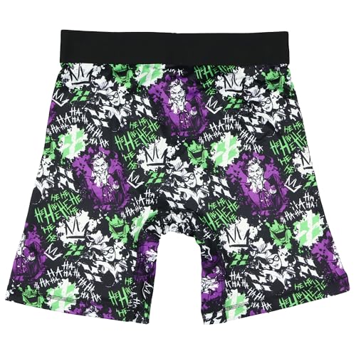 Batman The Joker Boxer Briefs Men's Ha Ha Ha Harley Quinn Tight Fit Underwear3