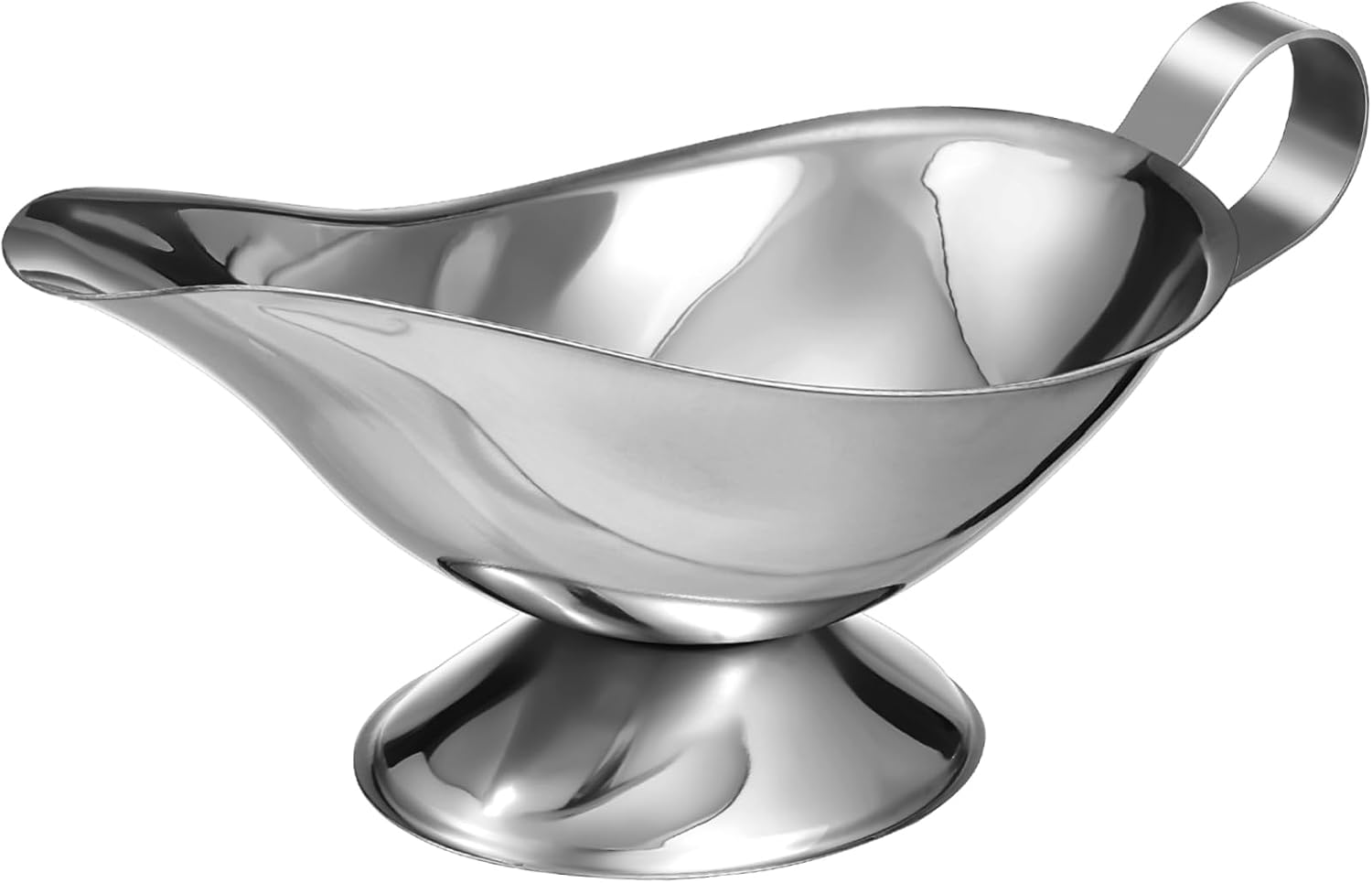2pcs Gravy Jug Metal Sauce Boats Finish Serving Jugs for Condiments for Catering