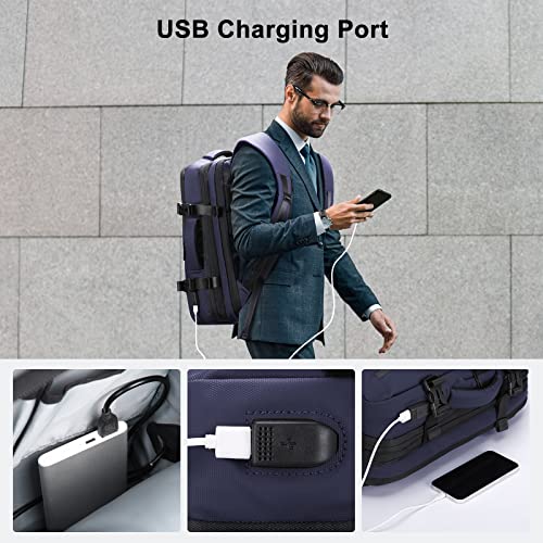 Mochila Impermeable Expandible para Ordenador Portátil - Imagen 7