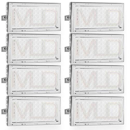 Image of MLD 20W Led Flood Light AC 220V Waterproof Brick focus Floodlights for indoor outdoor Lights | White | 20 Watt | Pack Of 8