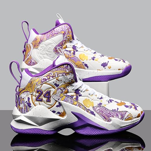 Boys Basketball Shoes Breathable Indoor Athletic Shoes Youth Outdoor Fashion Sneakers Comfortable Basketball Shoes for Girls3