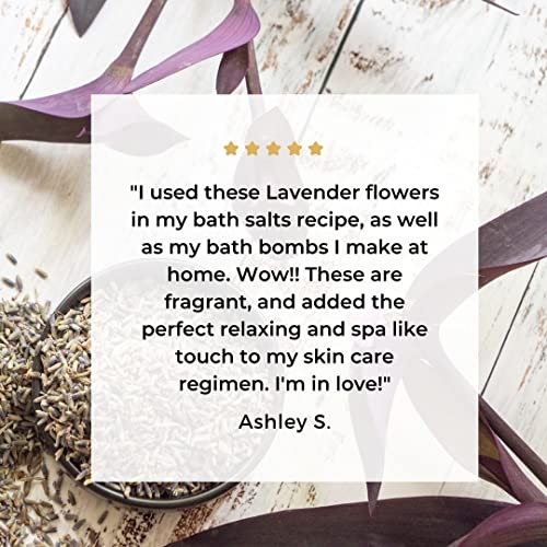 image for Better Shea Butter Dry Lavender Flowers Organic Wholesale Food Grade |