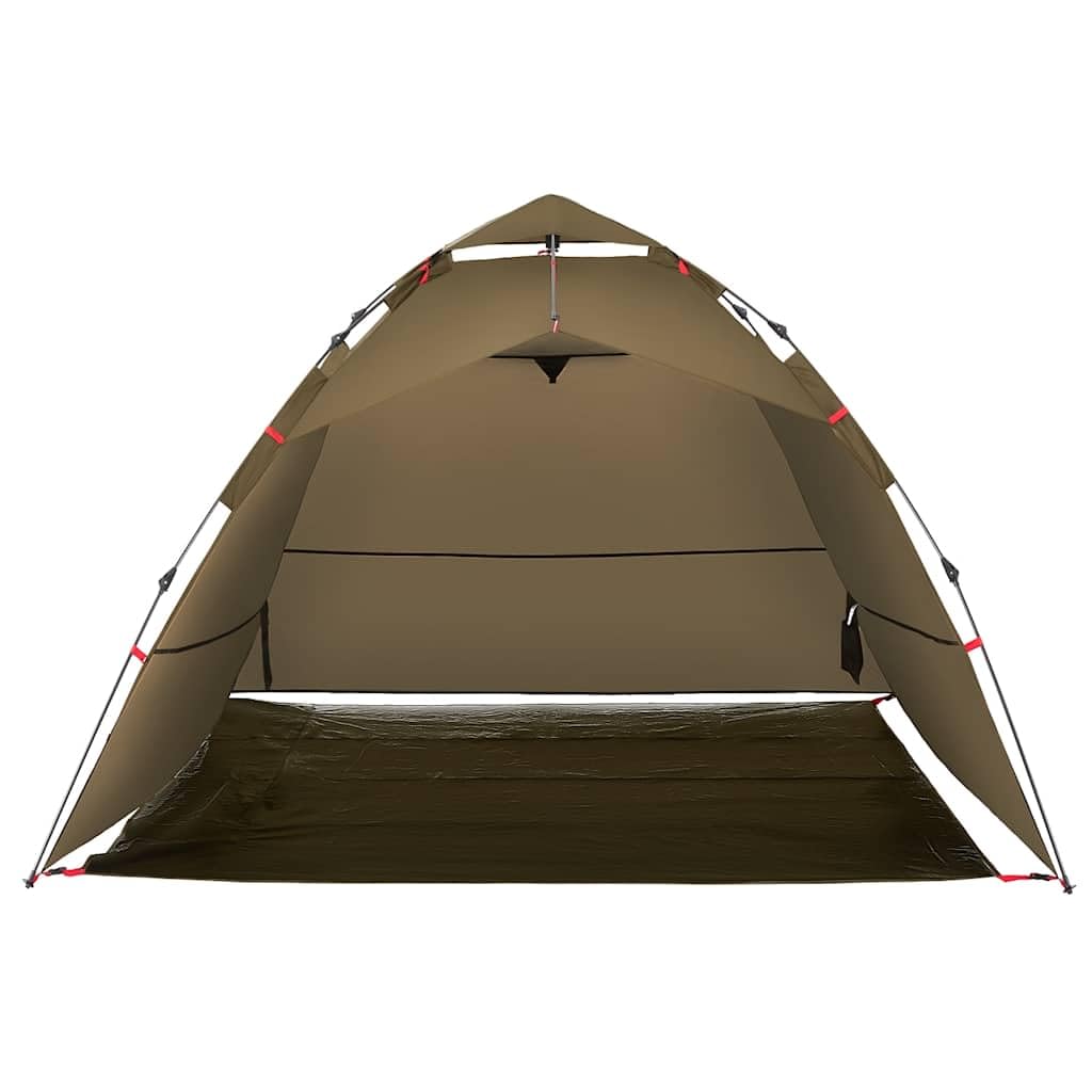 Tienda de Pesca 4 Personas Marrón, Legere Plegable