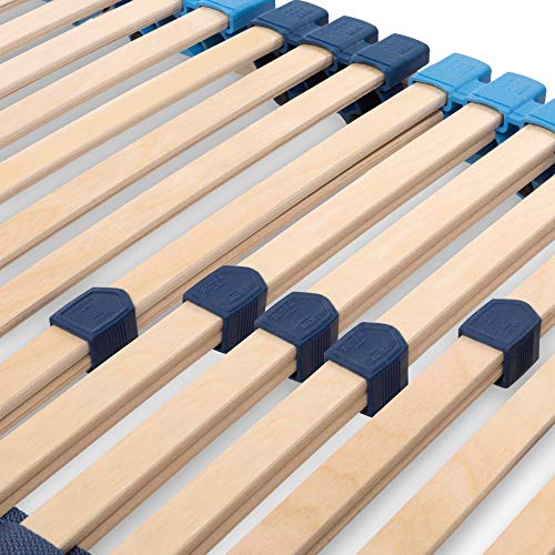 Betten-ABC Superflex NV MZV – 7-Zonen-Lattenrost zur Selbstmontage, Durchgehender Holm, 42 Leisten (Größe: 90x220) – Bild 5