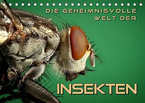 Die geheimnisvolle Welt der Insekten (Tischkalender 2022 DIN A5 quer): Faszinierende Nahaufnahmen von verschiedenen Insekten (Monatskalender, 14 Seiten )