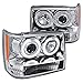 SPEC-D TUNING 2LHP-GKEE93-TM Chrome Projector Headlight (Halo Led)