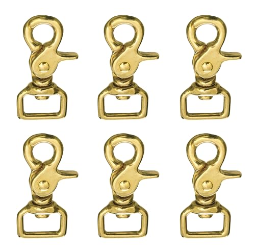 CHALLENGER Lot of 6 Solid Brass 3/4