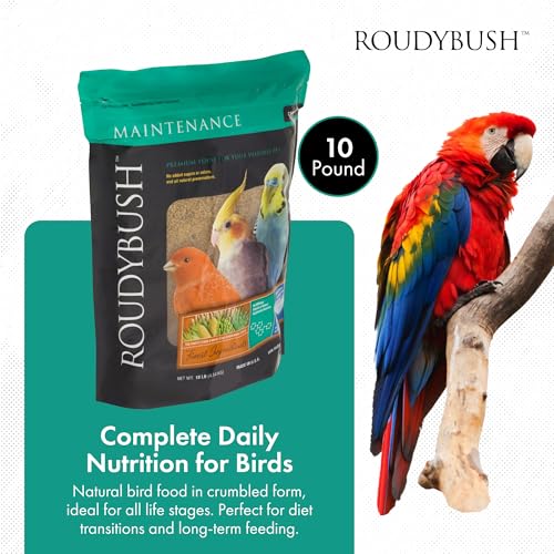 RoudyBush Daily Maintenance Bird Food, Crumbles, 10-Pound - Image 3