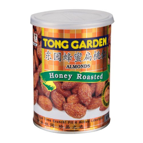 Tong Garden Honey Roasted Almonds Tin, 140g Amazon.in Grocery