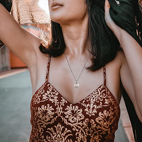 Vnox Pack Of 8 Cremation Jewelry Glass Urn Necklace For Ashes Holder Memorial Ash Keepsake Jewelry With #TOP3