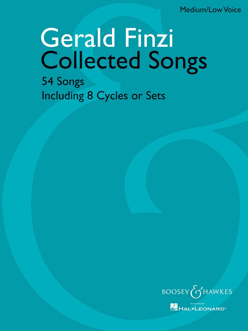 Collected Songs: 54 Songs, including 8 Cycles or Sets - Medium/Low Voice