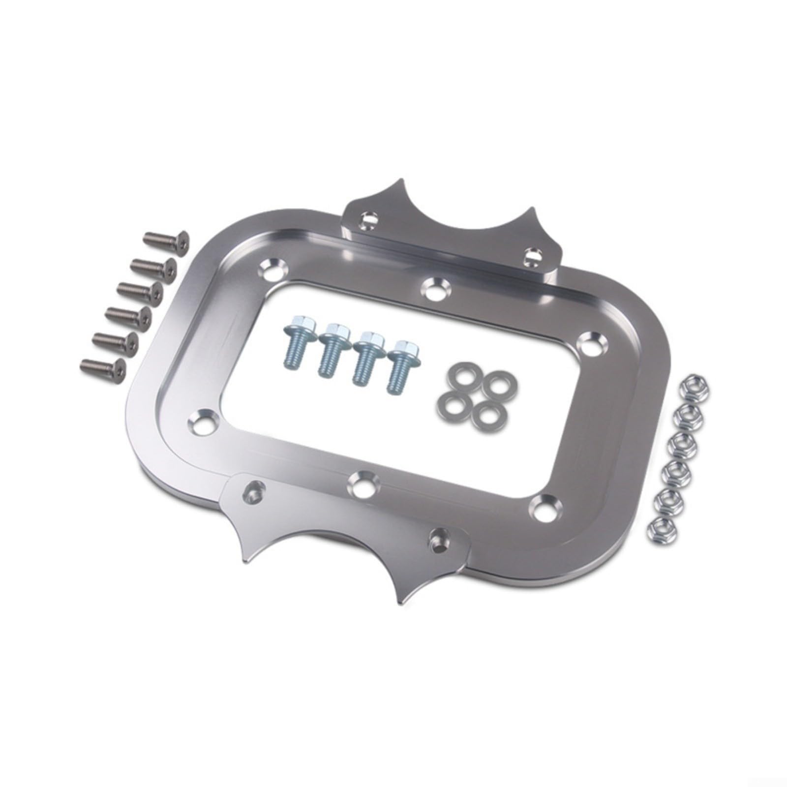 Support en aluminium pour batterie Optima 34/78, support de montage de batterie, fixation stable pour batterie de véhicule, argent