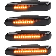 Side Marker Turn Signal Light for BMW 3 Series E46 1998-2003 E46 Limo,Touring, Coupe,Cabriolet,Compact, LED Side Marker Lamps for B-M-W E46