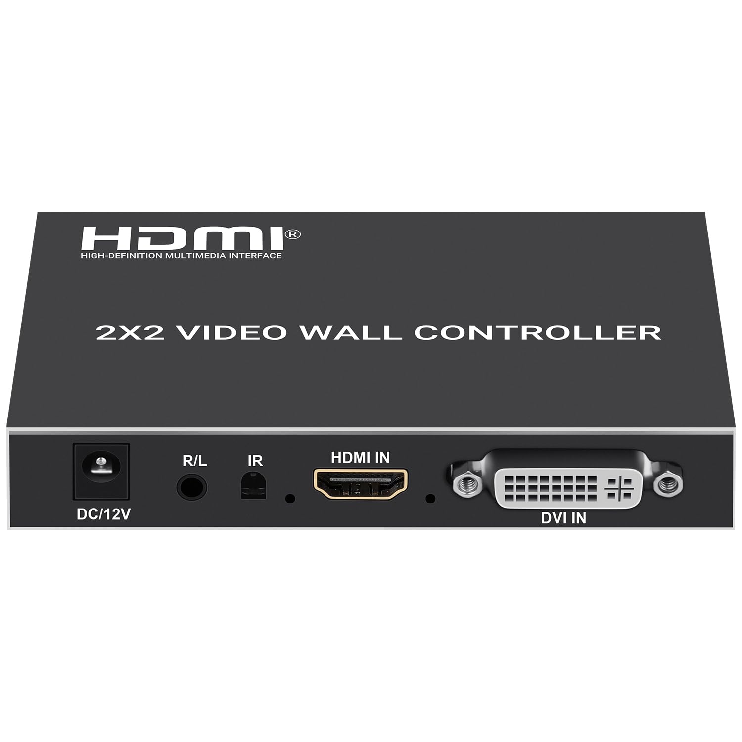 Photo 1 of 2x2 HDMI Video Wall Processor, Ultra HD 4 Channel DVI TV Wall Video Controller, 180° Rotating HDMI Splicing Display Processor