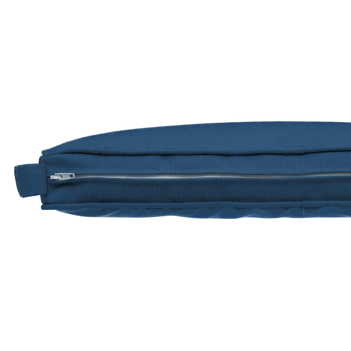 Beheiztes Sitzkissen - Kabellos inkl. 10.000mAh Powerbank und integriertem 2,5m USB-Kabel - 3 Stufen - Wasserabweisend & UV-beständig - 40x40x5 cm Memory Foam Stuhlkissen für Garten (Blau)