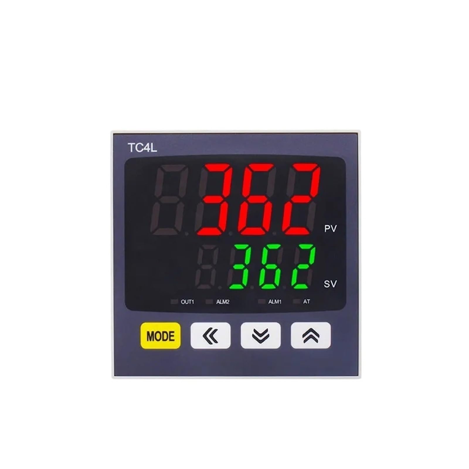 BALYDLUL 1pcs Temperature Controller SSR+RELAY 4-20mA Output Multiple Input TC4L 96 * 96 Digital Regulator Intelligent Display(4-20mA OPT 2Alm)