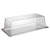 APS 64 Finesse – Vassoio in acciaio INOX con coperchio, 34 x 16,5 x 10cm