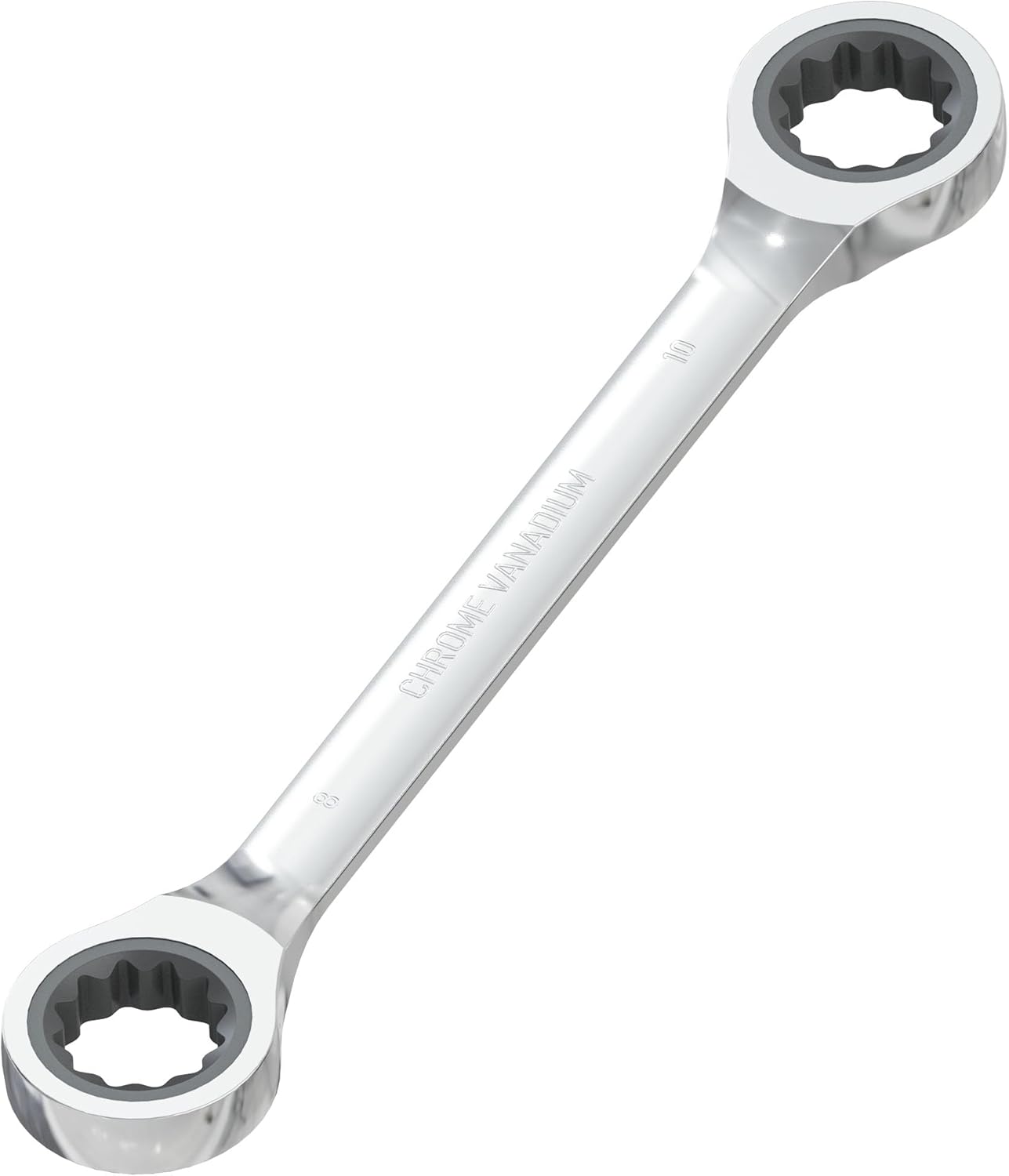 Skweawert Double Box End Ratcheting Wrench 8mm x 10mm
