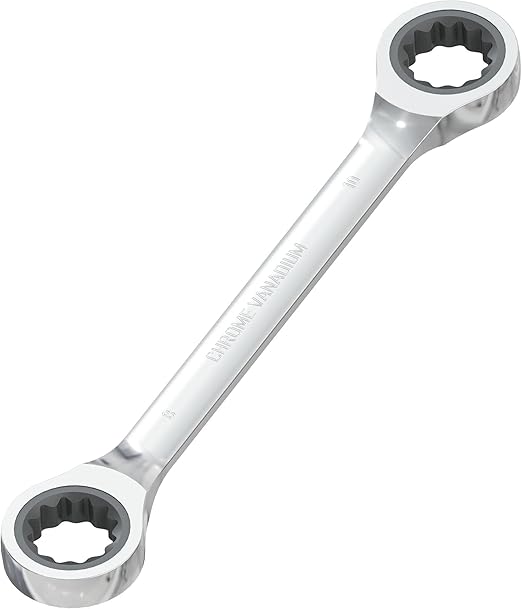 Skweawert Double Box End Ratcheting Wrench 8mm x 10mm
