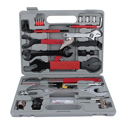 Zerone Bicycle Repair Tool Kit?Professional Bicycle Maintenance Tools 44 Piece Bike Repair Tools Set Kit Multi functional with Box for All Bike Types