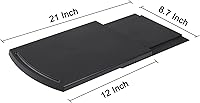 Vista 2 de Bandeja deslizante para electrodomésticos de cocina, compatible con cafetera, mezclador de ayuda de cocina, licuadoras, freidora de aire, piezas
