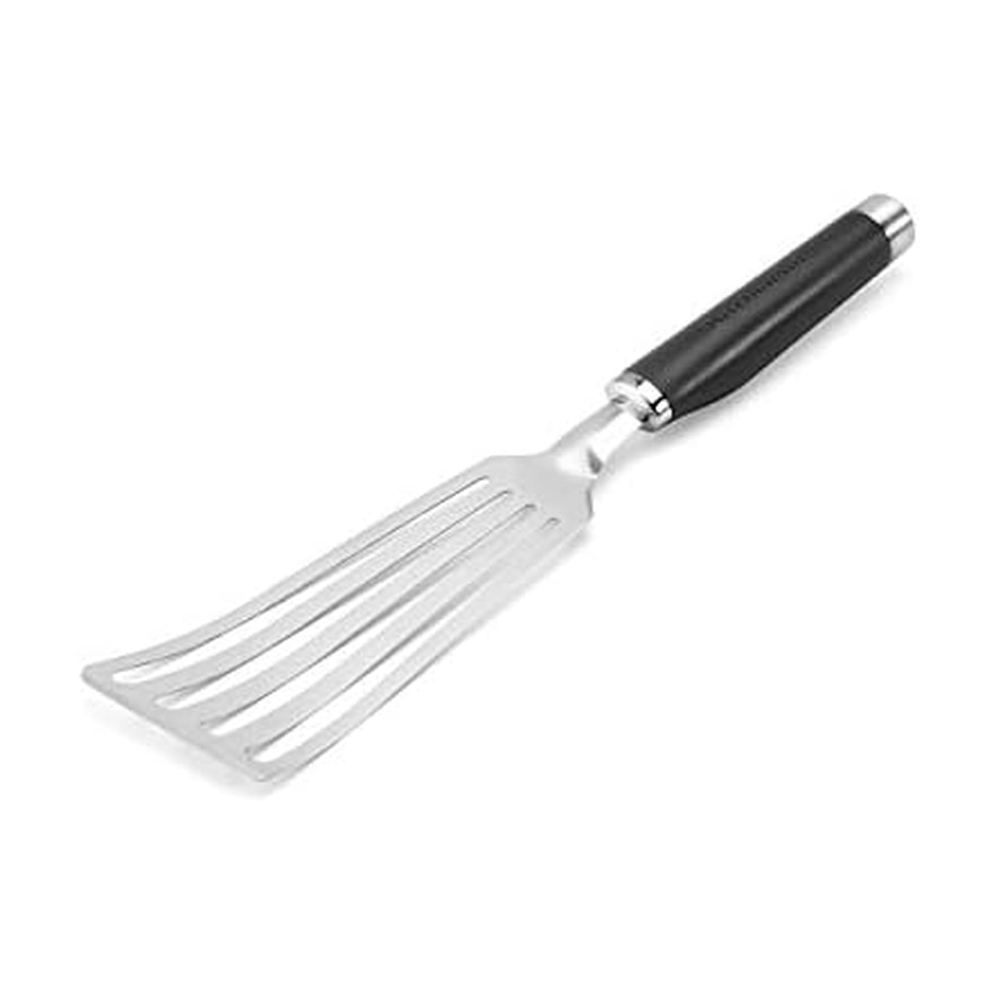 Gourmet Stainless Steel Flex Turner, One Size, Black