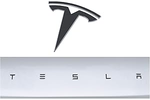 Custom Cut Graphics Vinyl Logo Wrap for Tesla Model 3