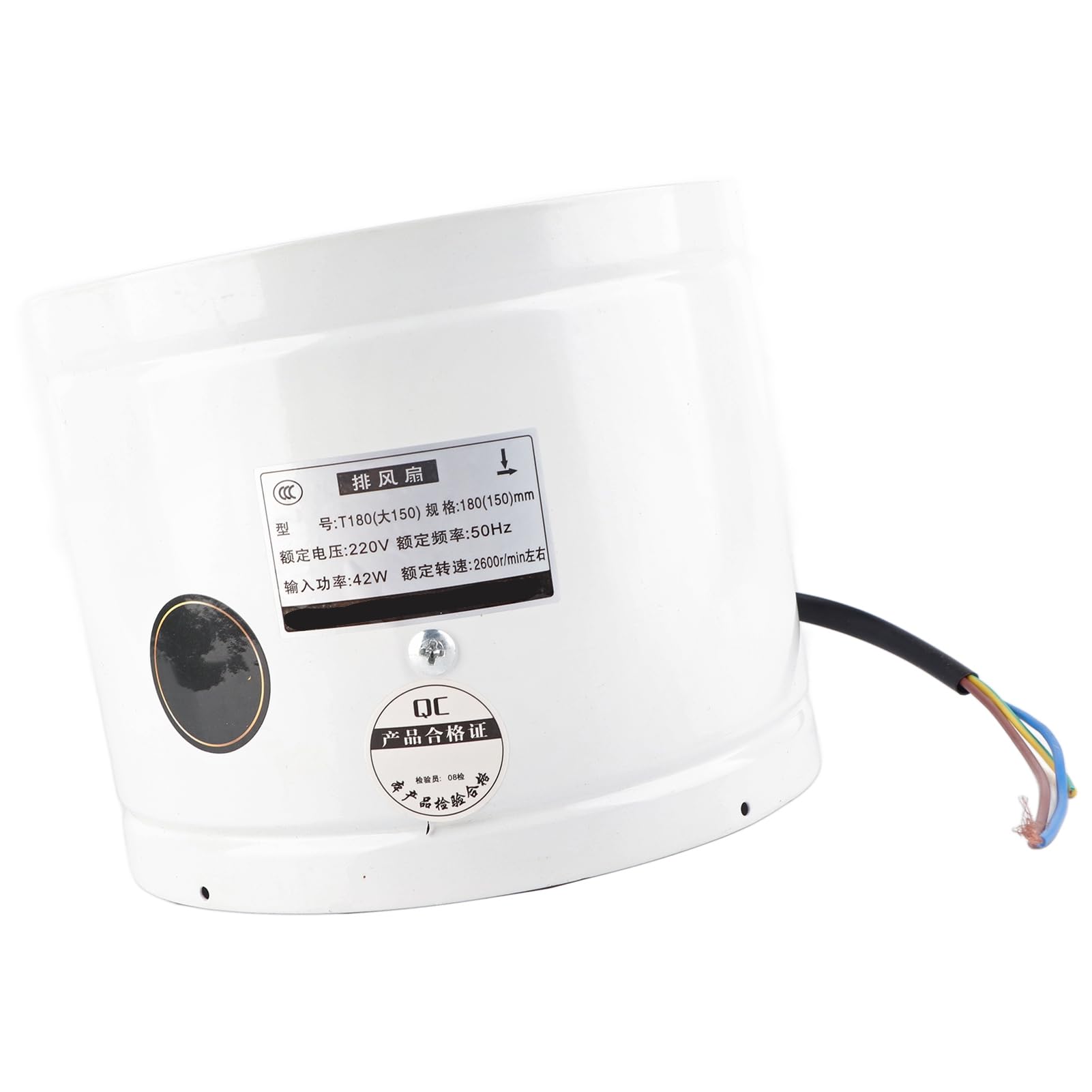 Hidyliu Aspiratore da Bagno a Basso Rumore da 42 W Ventilazione Efficace nel Garage della di Casa 220 V