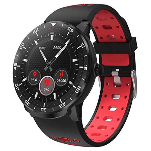 Smartwatch, GPS Sportuhr Armban Touch Screen Wasserdicht Schrittzähler Uhr Damen Herren Kinder Aktivitätstracker mit Pulsuhren Smart Watch für