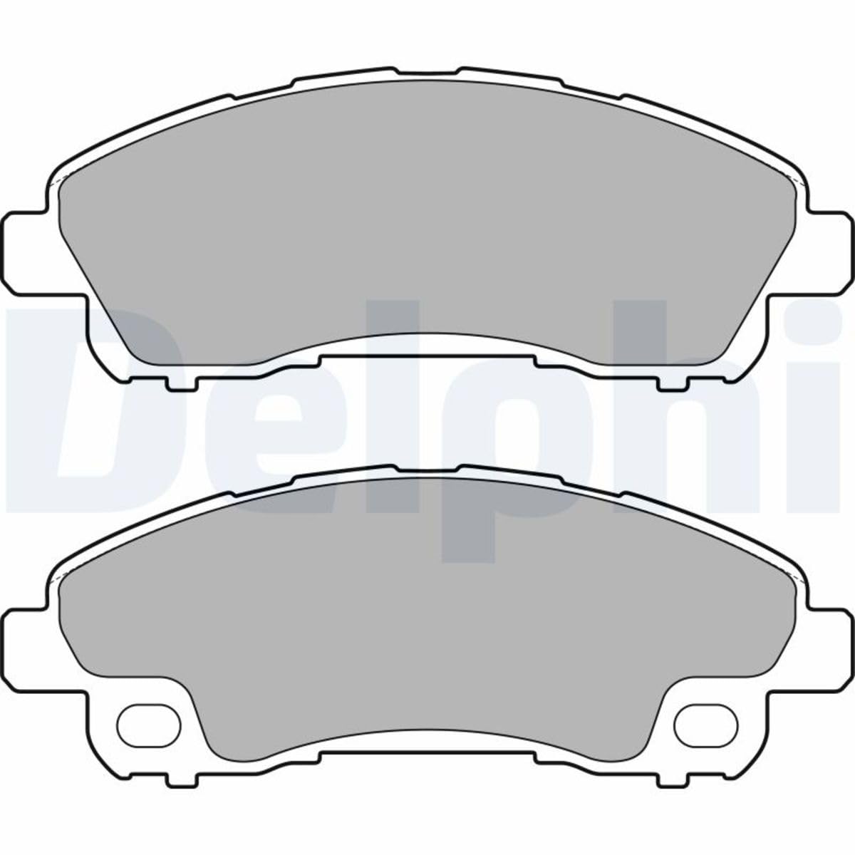 9010372 FTE BL1800A3 Kit pastiglie freni Assale anteriore, senza