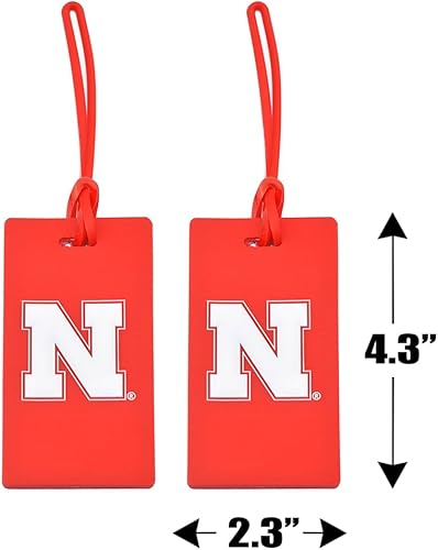 Miniatura 63 de Paquete de 2 etiquetas de PVC para equipaje de Alabama Crimson Tide