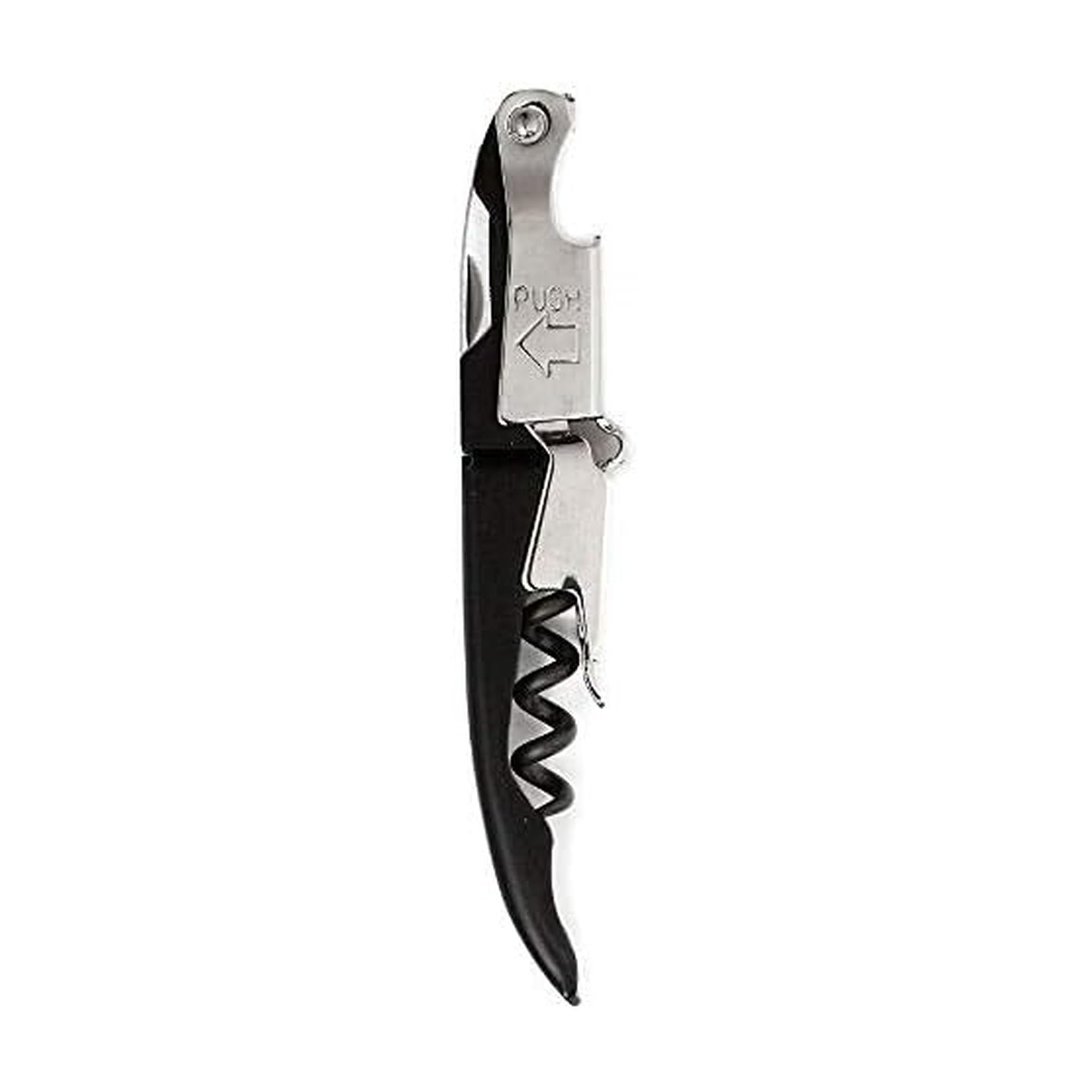 Metrokane, Rabbit Zippity 2-Step Waiter's Corkscrew, Black or Red (Colors May Vary)