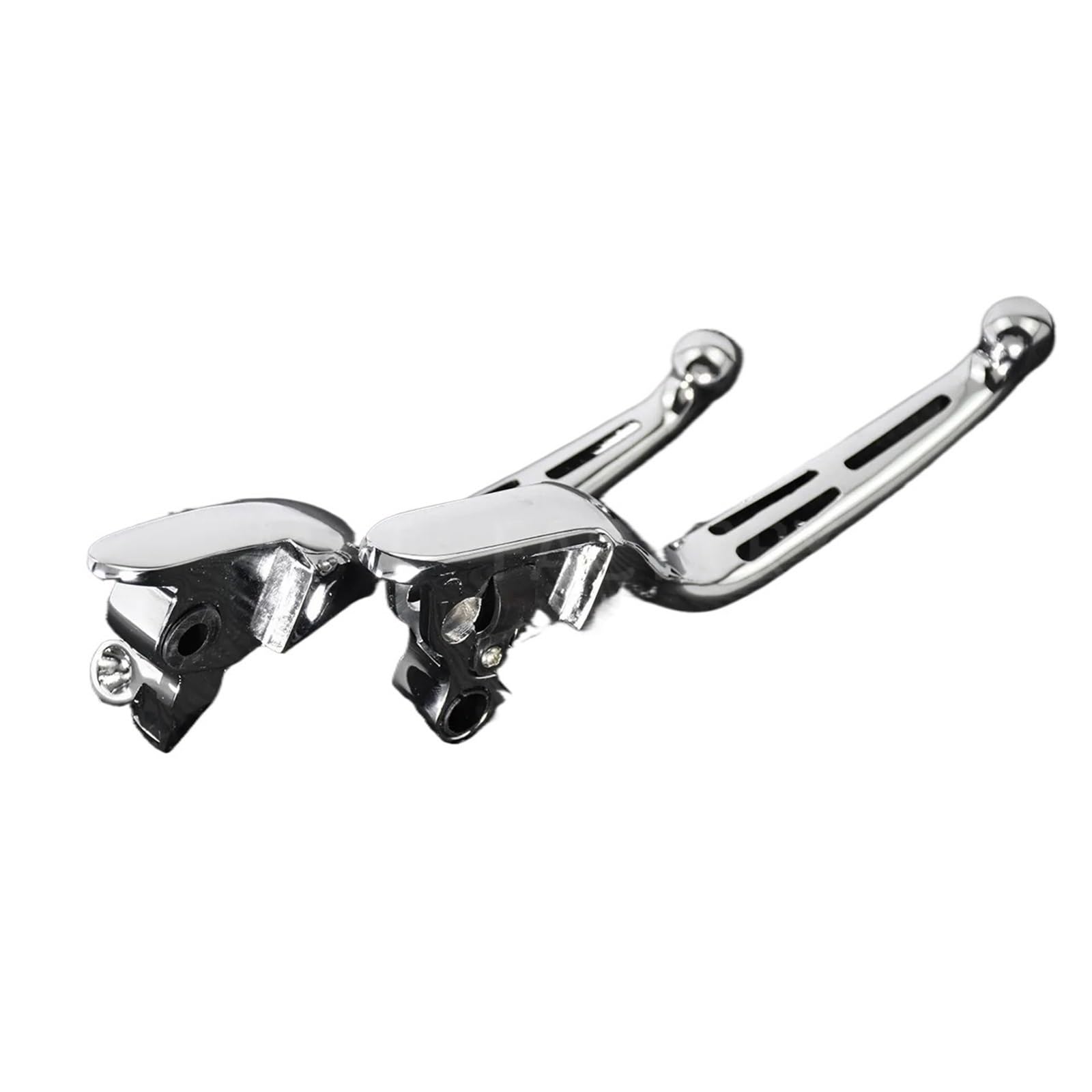 Onve Equipment Chrome Motorcycle Brake Handles Brake Clutch Levers Fit For Harley Touring Electra Glide Fit For Standard Flhx Fltr 2008-2013 Flhr 2008-2016