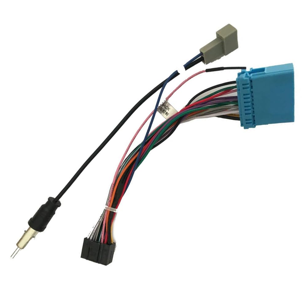 Oulesh Arnés Cableado para Suzuki Grand Vitara Swift SX4, arnés de cableado con Adaptador de Enchufe ISO para Radio de Coche 2 DIN