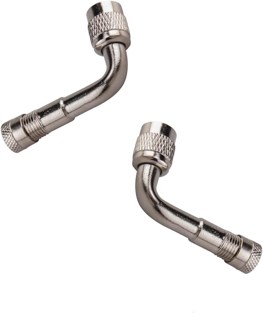 AISIBO 90 Degree Schrader Valve, 2PCS Schrader Valve 90