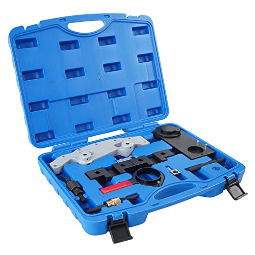 MPLUS Camshaft Alignment 6 Cylinder & Double Vanos Timing Locking Tool Kit Fit for BMW M52TU M54 M56