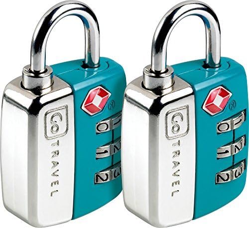 Design Go Twin Travel Sentry Lock Blue