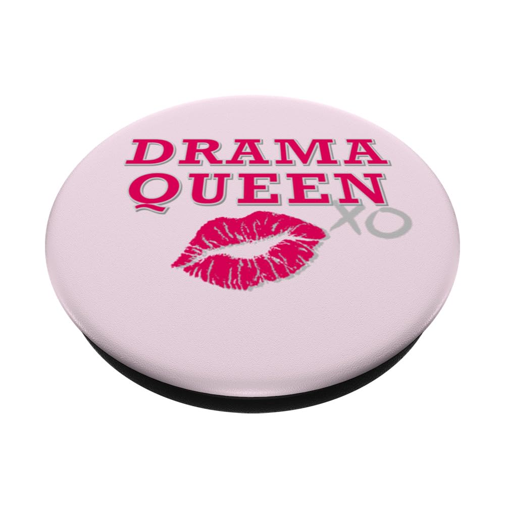 Pink Y2K Preppy Aesthetic Hyperfeminine Mcbling Coquette 90s PopSockets Swappable PopGrip, Black - Image 2
