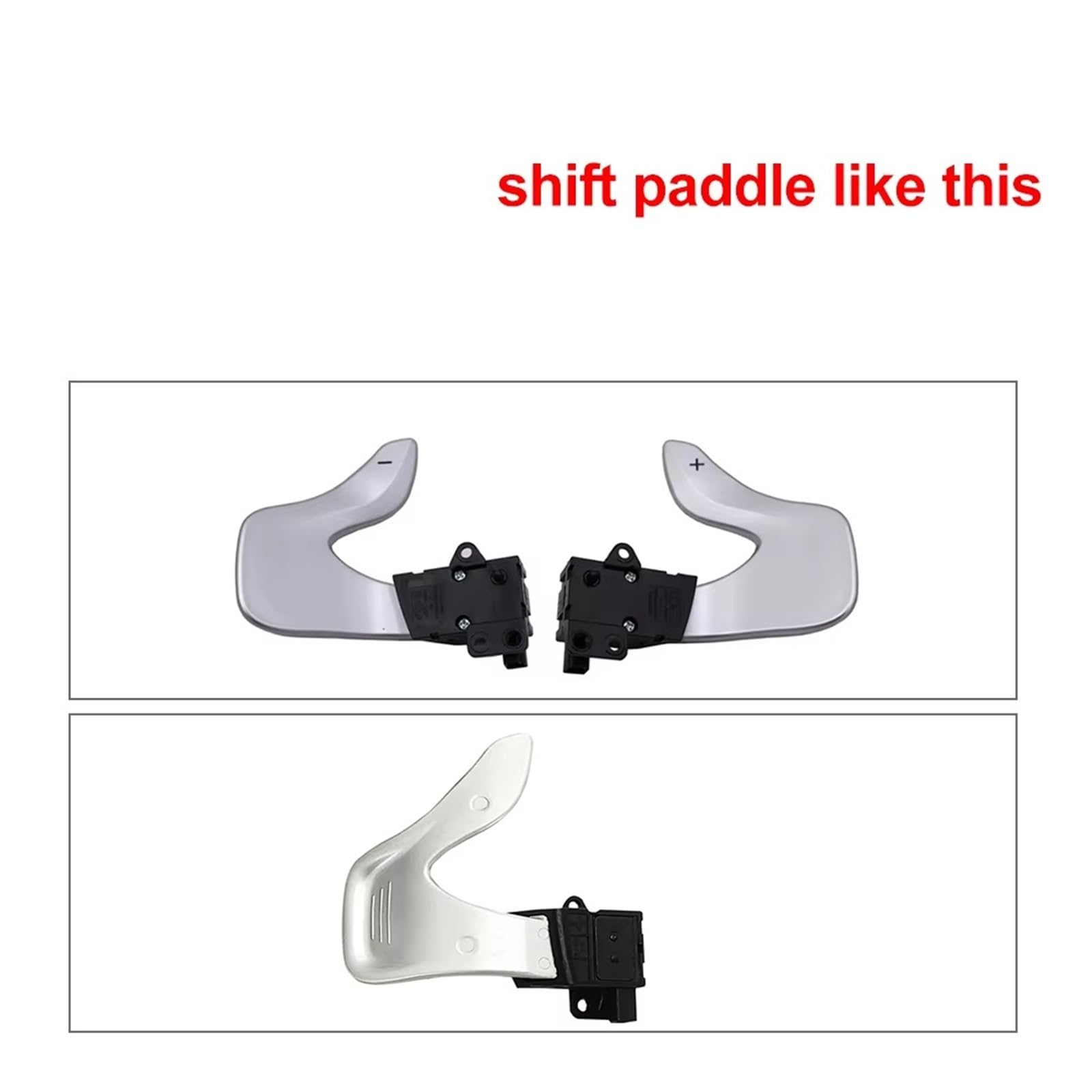 Selettore cambio Compatibile Con Hyundai Per Sonata 2010 2011 2012 2013 2014 2015 Auto In Fibra Di Carbonio Volante Del Cambio Paddle Extension Shifter