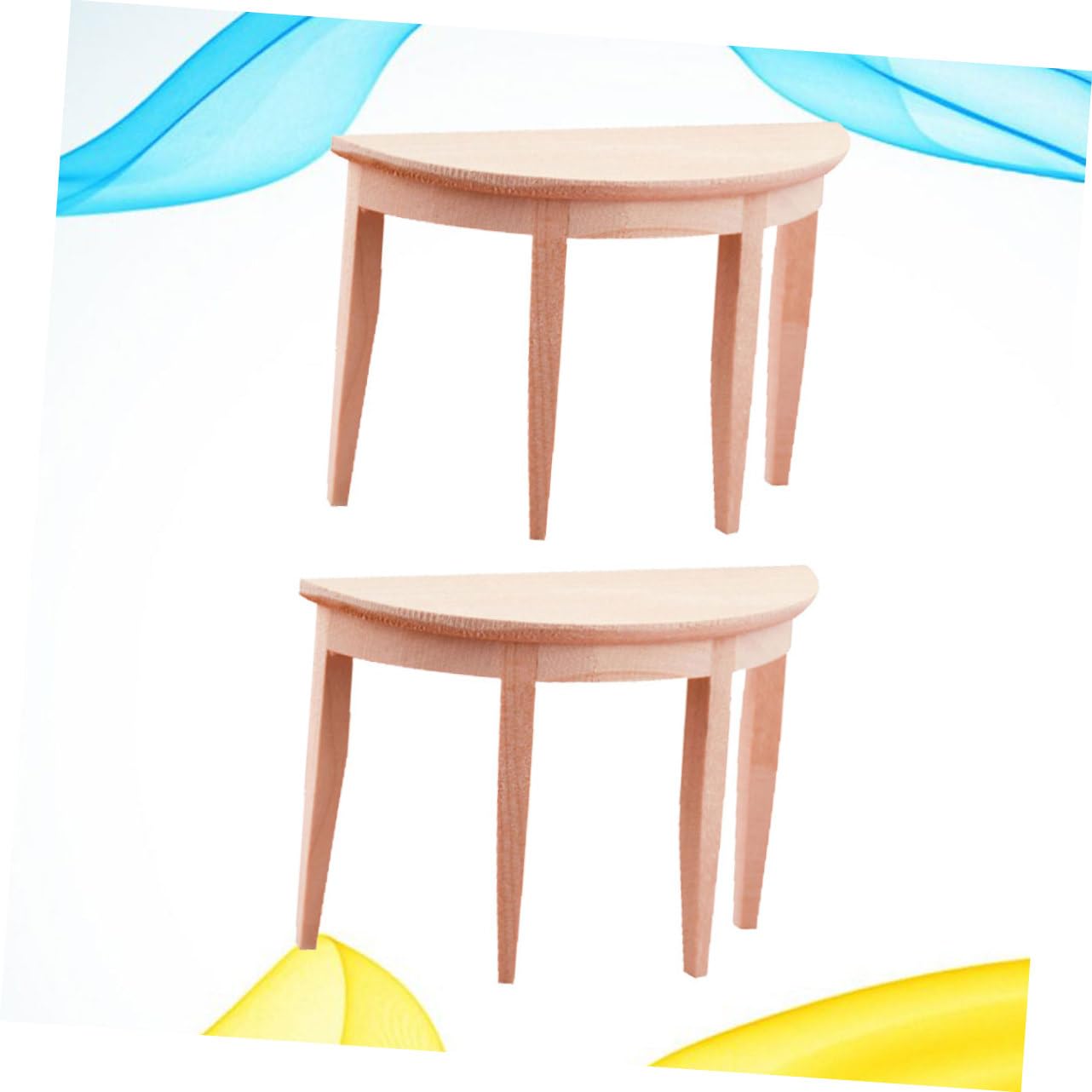 Toddmomy 2Pcs Scale Small Furniture Accessories for Micro World Decor and Photography Layouts and Lightweight Ornaments