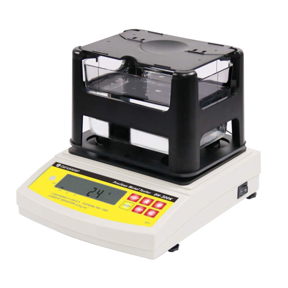 Buy Electronic Gold Density Tester Meter 0.001g/cm3 DH300K Gold Purity Tester/Metal Purity