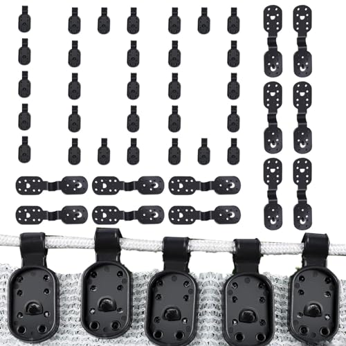 Clips para parasol de jardín reutilizables y pinzas de fijación para toldos 2