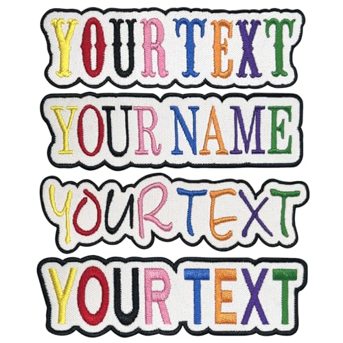 WANTIG Custom Embroidered Name Patches